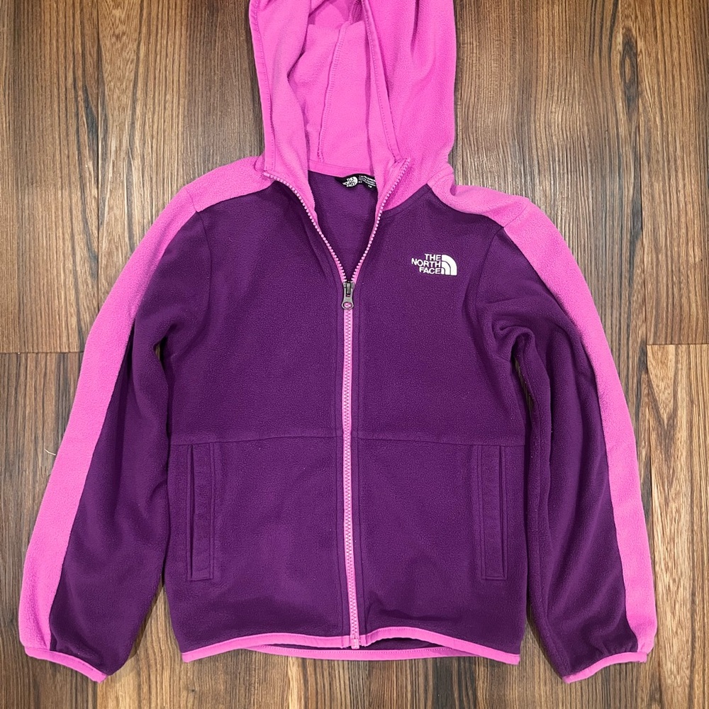 The North Face Kids' Hoodie in Purple and Pink